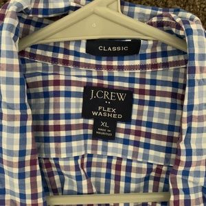 J. Crew Men’s Classic Flex Washed Dress Shirt